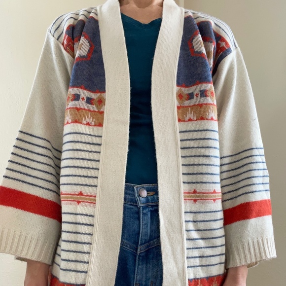 Sweaters - Vintage 1970s wrap sweater